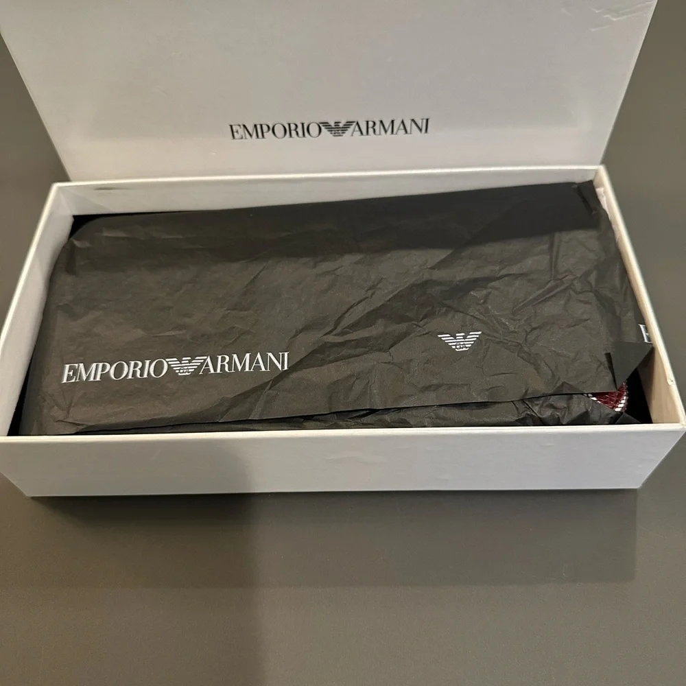 Emporio Armani All-over Eagle Wallet